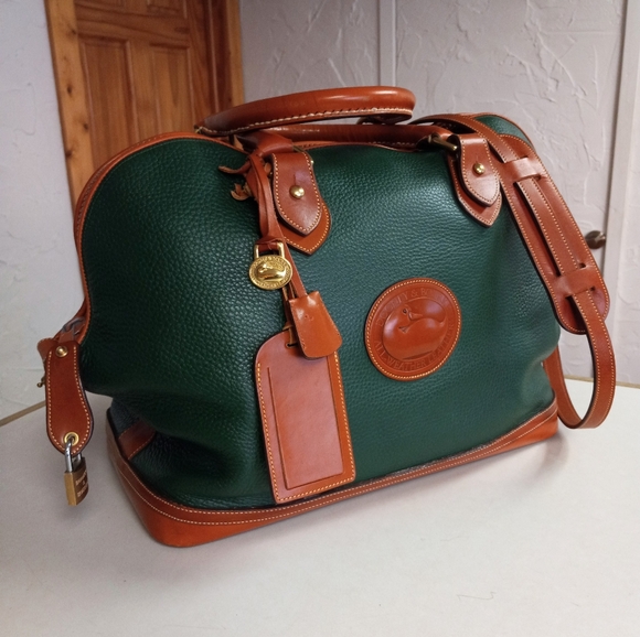Dooney & Bourke Norfolk Collection, R97 Weekender In Fir Green - Picture 4 of 16